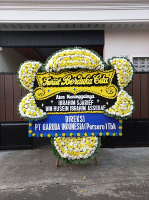 Papan Bunga Duka di Adimulyo